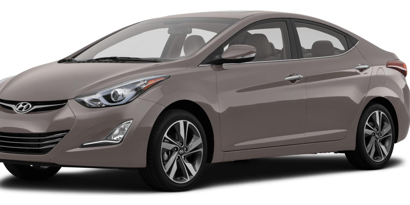 HYUNDAI ELANTRA 2014 5NPDH4AE0EH546206 image