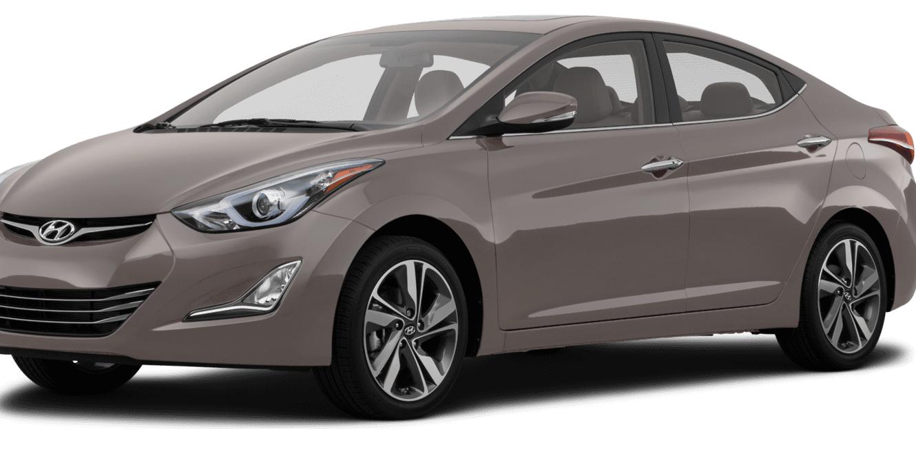 HYUNDAI ELANTRA 2014 5NPDH4AE8EH498924 image