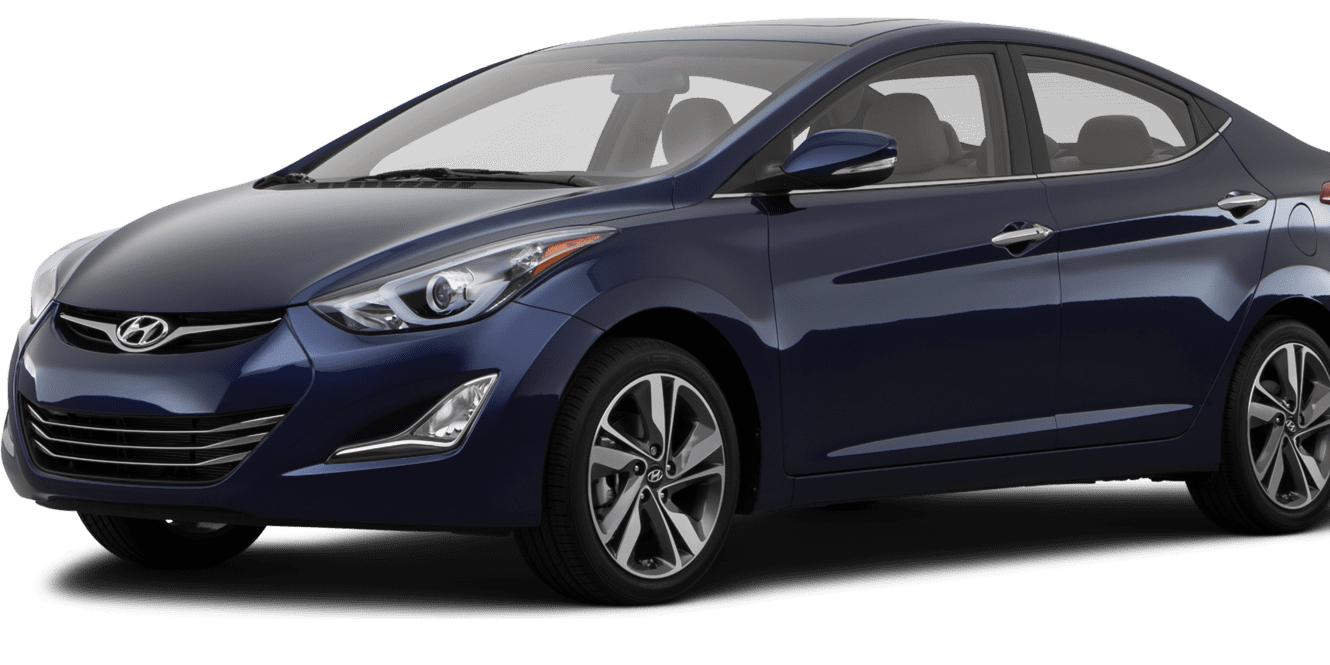 HYUNDAI ELANTRA 2014 KMHDH4AE5EU032708 image