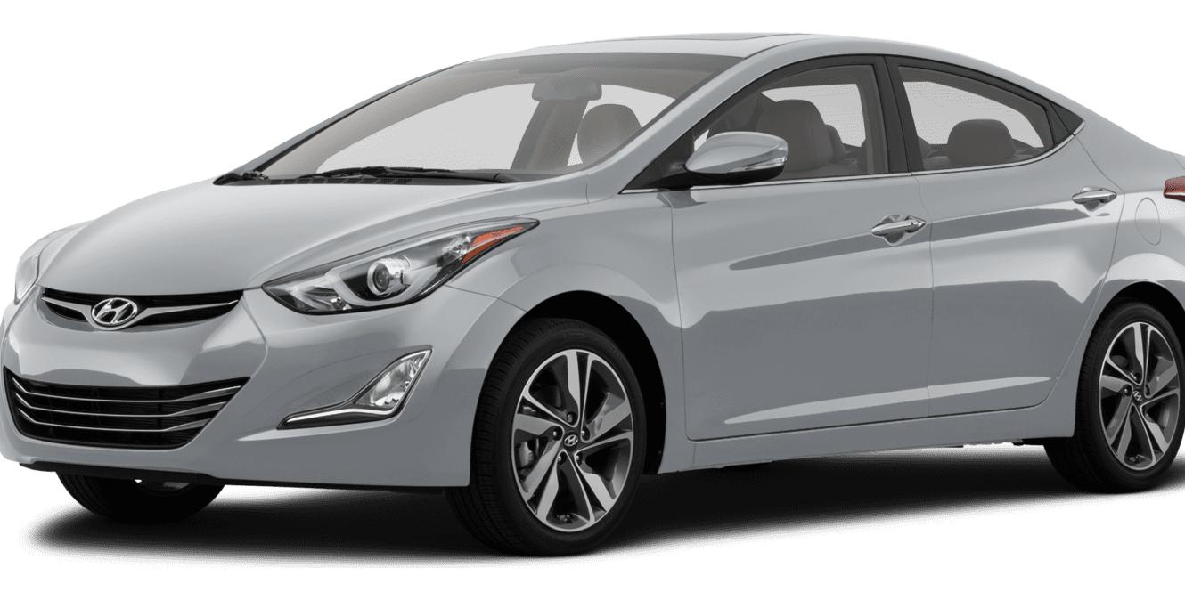 HYUNDAI ELANTRA 2014 5NPDH4AE0EH487951 image