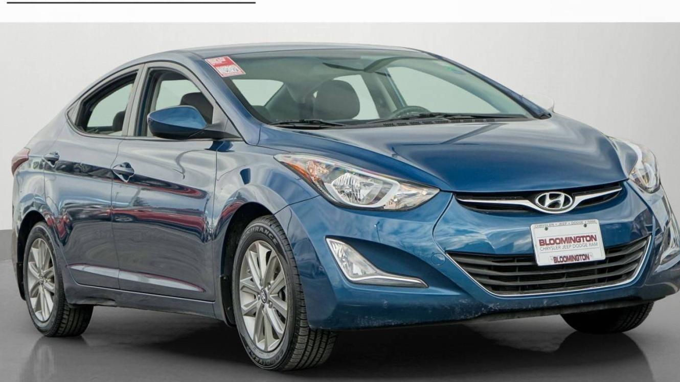 HYUNDAI ELANTRA 2014 KMHDH4AE6EU180432 image