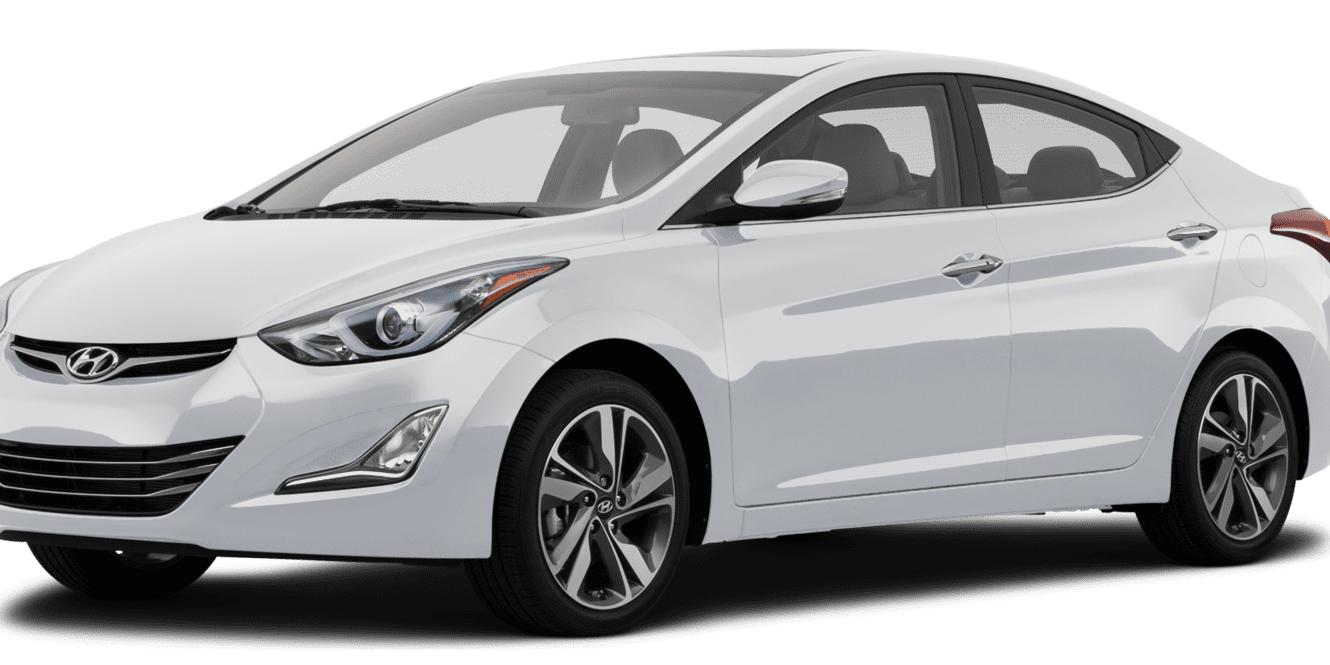 HYUNDAI ELANTRA 2014 5NPDH4AE3EH481769 image