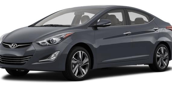 HYUNDAI ELANTRA 2014 KMHDH4AE2EU158685 image