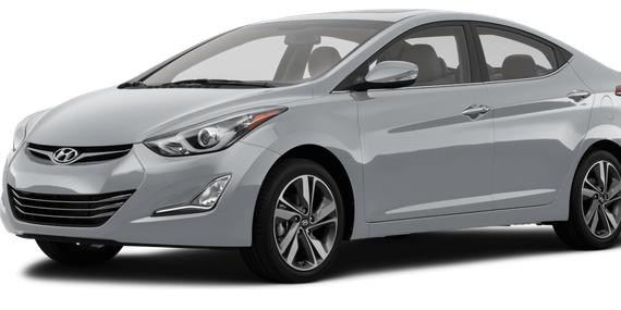 HYUNDAI ELANTRA 2014 KMHDH4AE9EU090563 image