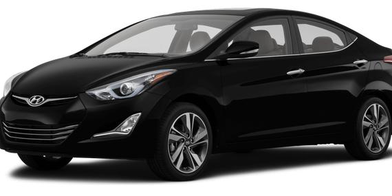 HYUNDAI ELANTRA 2014 KMHDH4AEXEU101635 image