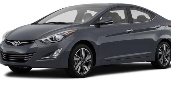 HYUNDAI ELANTRA 2014 KMHDH4AE1EU168771 image