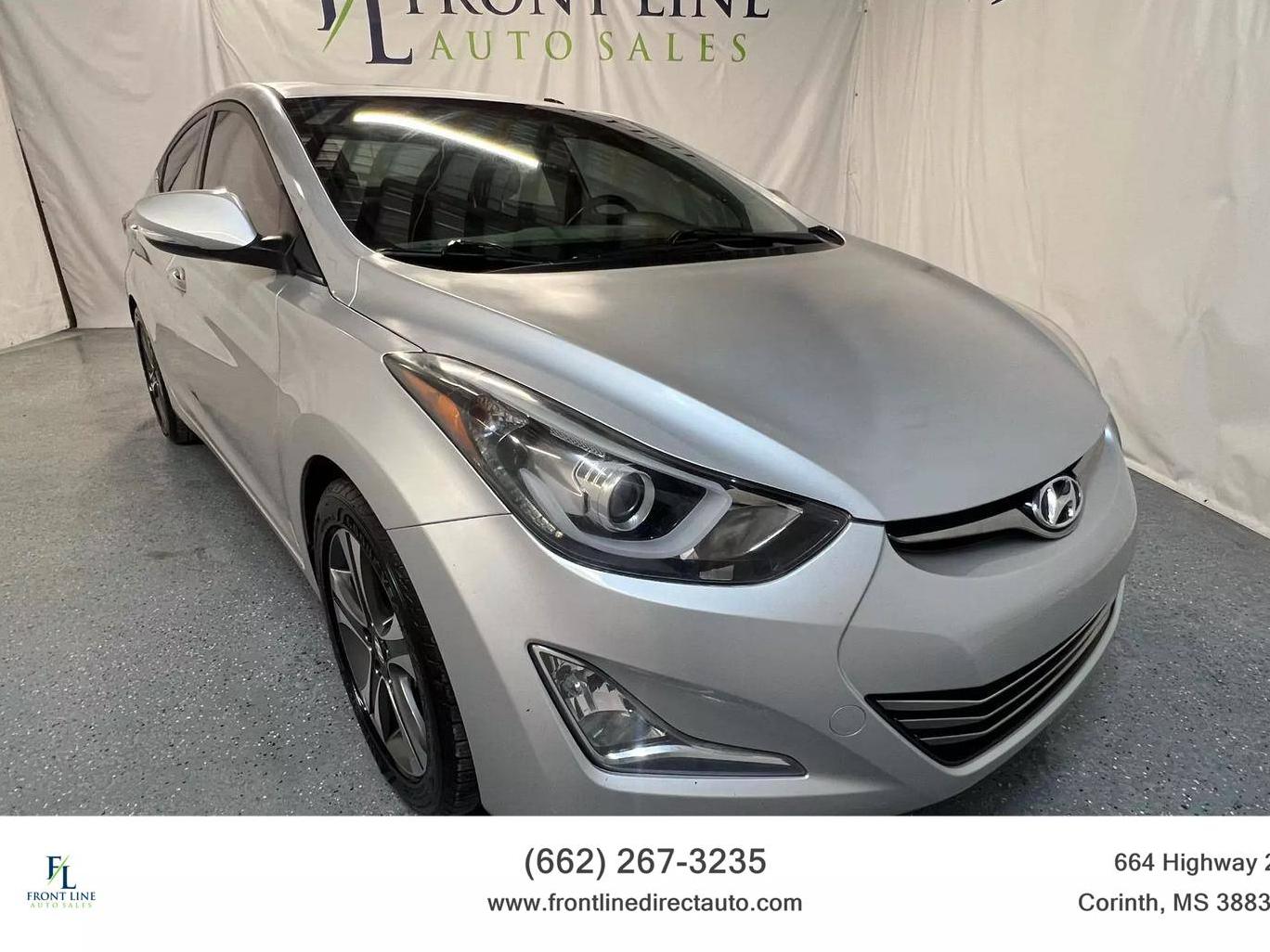 HYUNDAI ELANTRA 2014 KMHDH4AH1EU158526 image