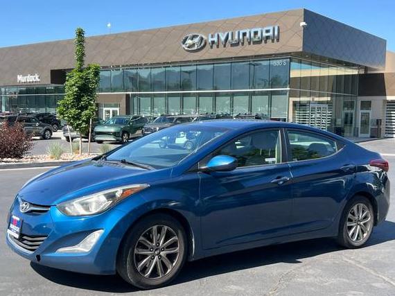 HYUNDAI ELANTRA 2014 KMHDH4AE5EU205658 image