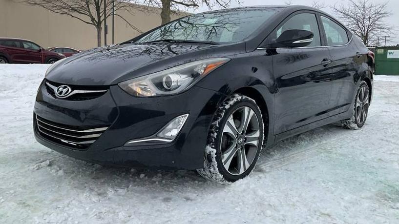 HYUNDAI ELANTRA 2014 KMHDH4AHXEU099637 image