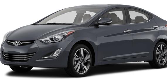 HYUNDAI ELANTRA 2014 KMHDH4AE2EU042631 image