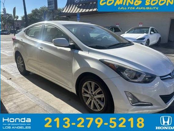 HYUNDAI ELANTRA 2014 5NPDH4AE8EH503216 image