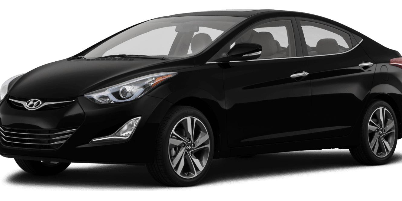 HYUNDAI ELANTRA 2014 KMHDH4AE5EU088650 image