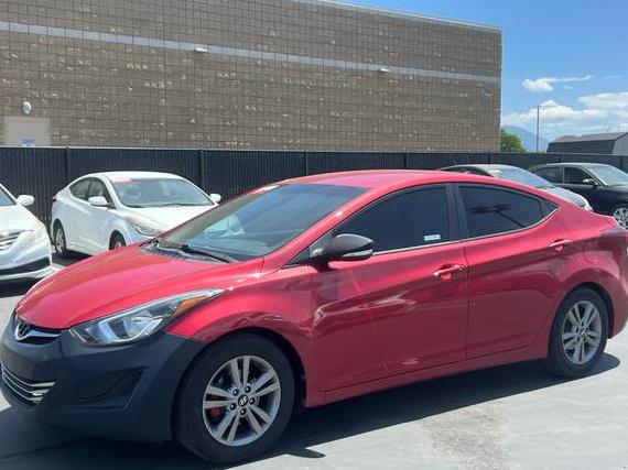HYUNDAI ELANTRA 2014 KMHDH4AE6EU159659 image