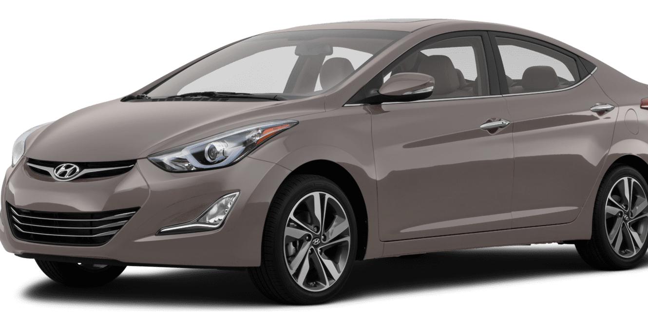 HYUNDAI ELANTRA 2014 5NPDH4AE2EH528760 image