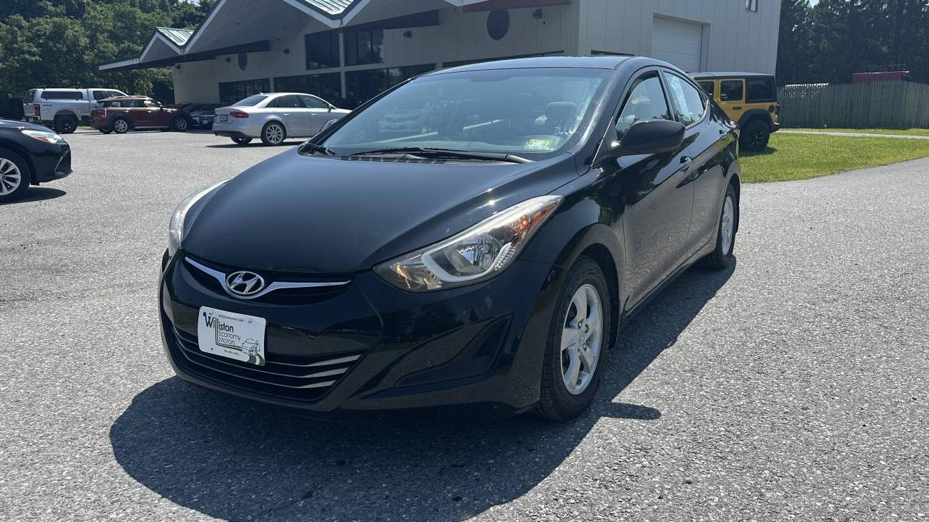 HYUNDAI ELANTRA 2014 KMHDH4AE5EU191454 image