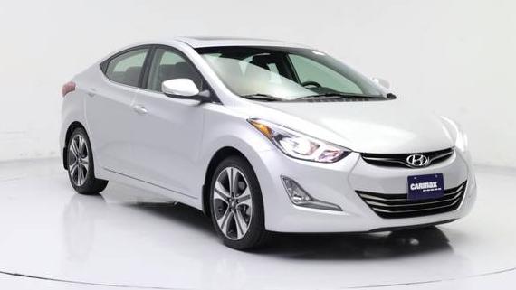 HYUNDAI ELANTRA 2014 KMHDH4AH1EU151348 image