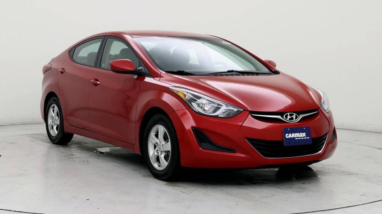 HYUNDAI ELANTRA 2014 KMHDH4AE0EU196996 image