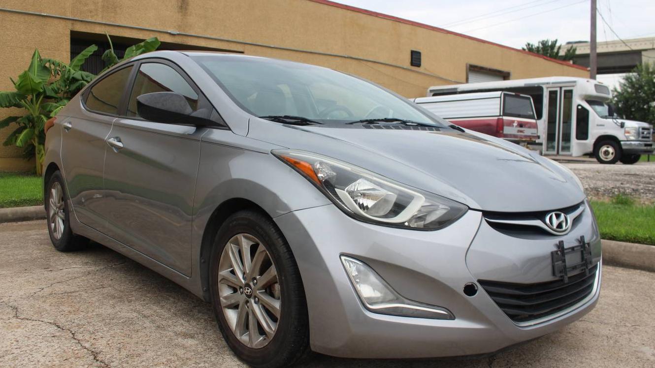 HYUNDAI ELANTRA 2014 KMHDH4AE6EU083750 image