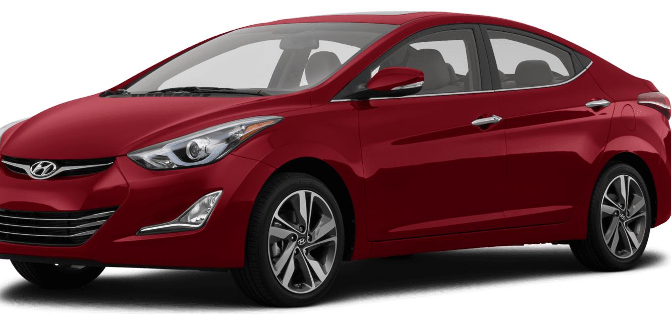 HYUNDAI ELANTRA 2014 5NPDH4AE5EH537906 image