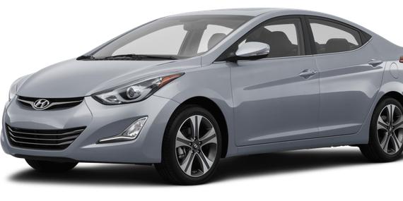 HYUNDAI ELANTRA 2014 KMHDH4AHXEU075631 image