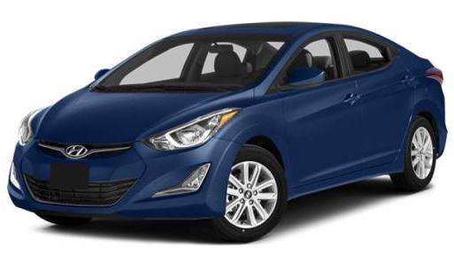 HYUNDAI ELANTRA 2014 KMHDH4AE4EU165749 image