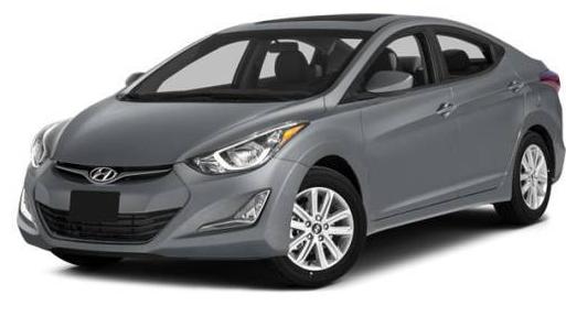 HYUNDAI ELANTRA 2014 KMHDH4AE5EU036337 image