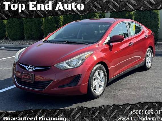 HYUNDAI ELANTRA 2014 5NPDH4AE8EH542694 image