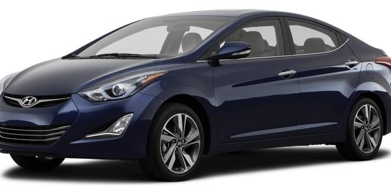 HYUNDAI ELANTRA 2014 KMHDH4AE3EU129826 image