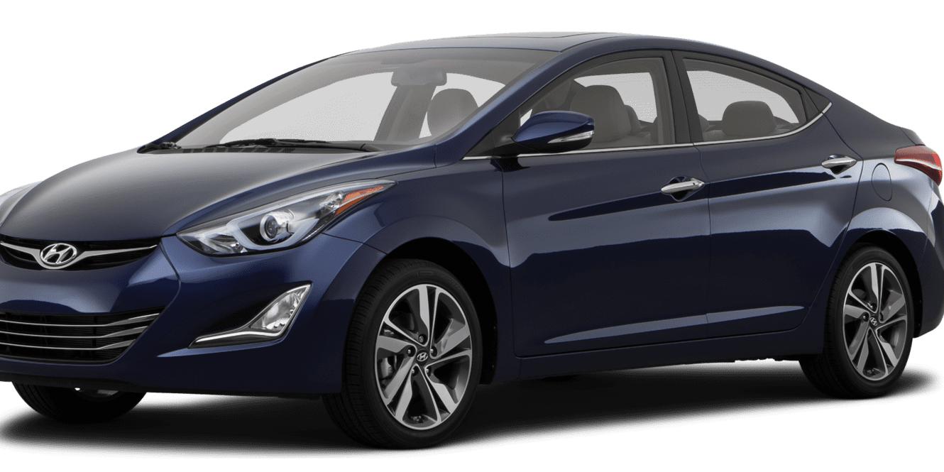 HYUNDAI ELANTRA 2014 5NPDH4AE1EH491944 image