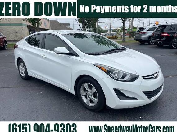 HYUNDAI ELANTRA 2015 5NPDH4AE3FH604231 image