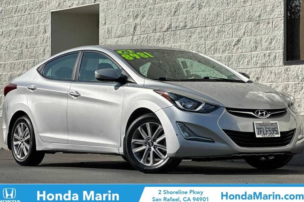 HYUNDAI ELANTRA 2015 5NPDH4AE7FH627219 image