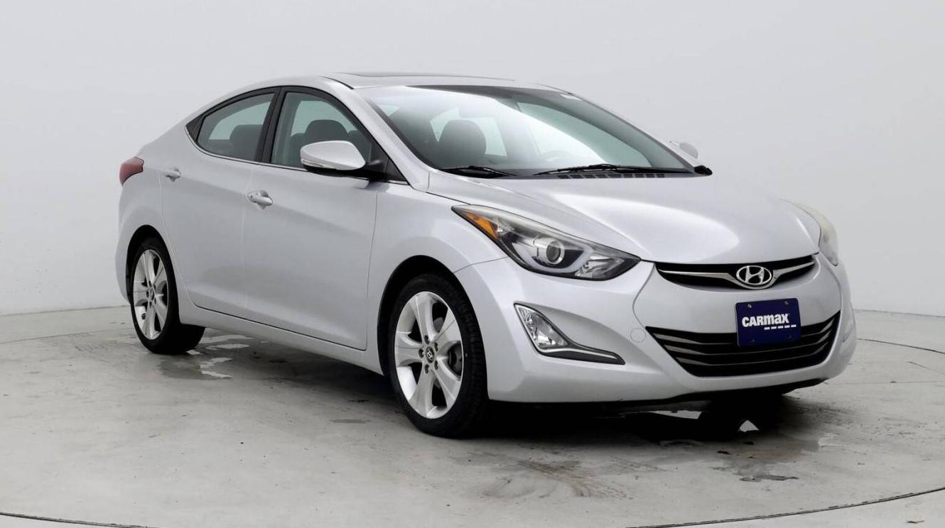 HYUNDAI ELANTRA 2015 KMHDH4AH0FU228518 image