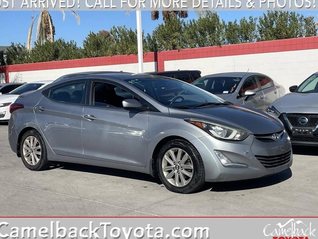 HYUNDAI ELANTRA 2015 KMHDH4AE0FU382054 image