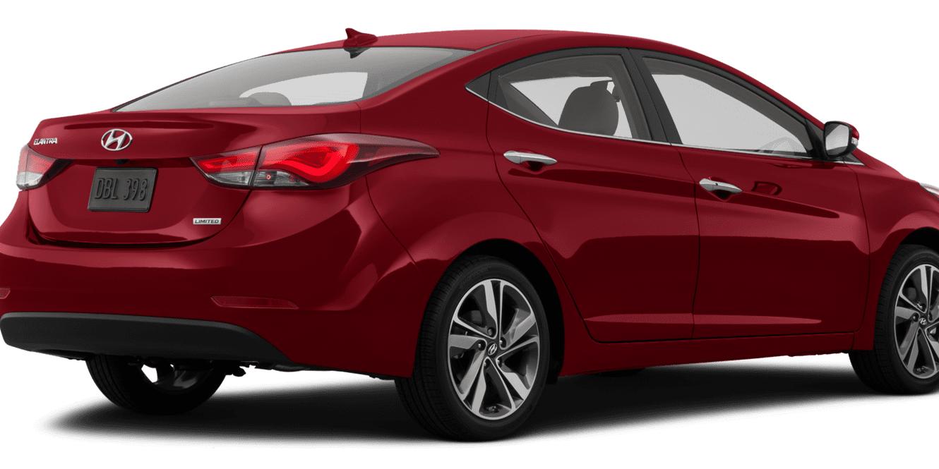 HYUNDAI ELANTRA 2015 KMHDH4AE2FU342932 image