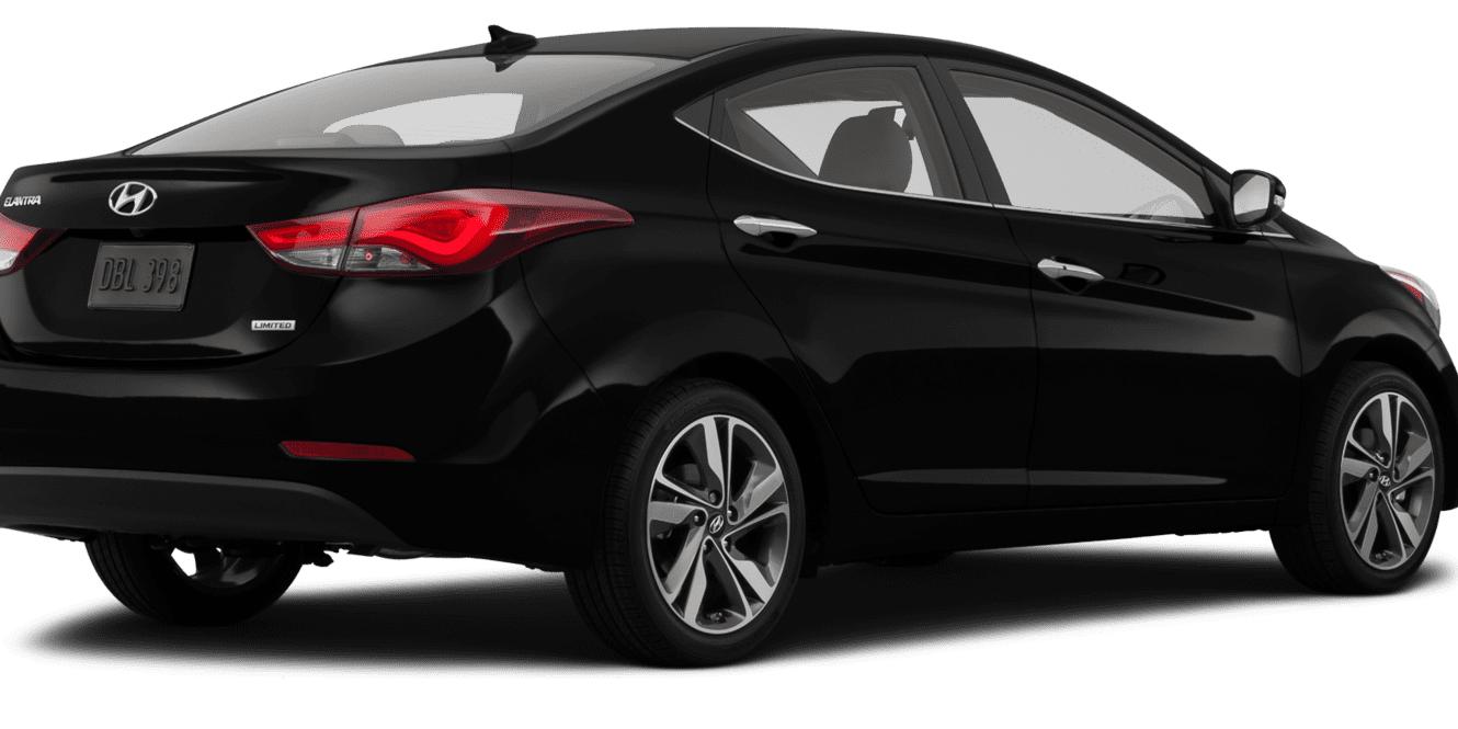 HYUNDAI ELANTRA 2015 KMHDH4AE2FU320770 image