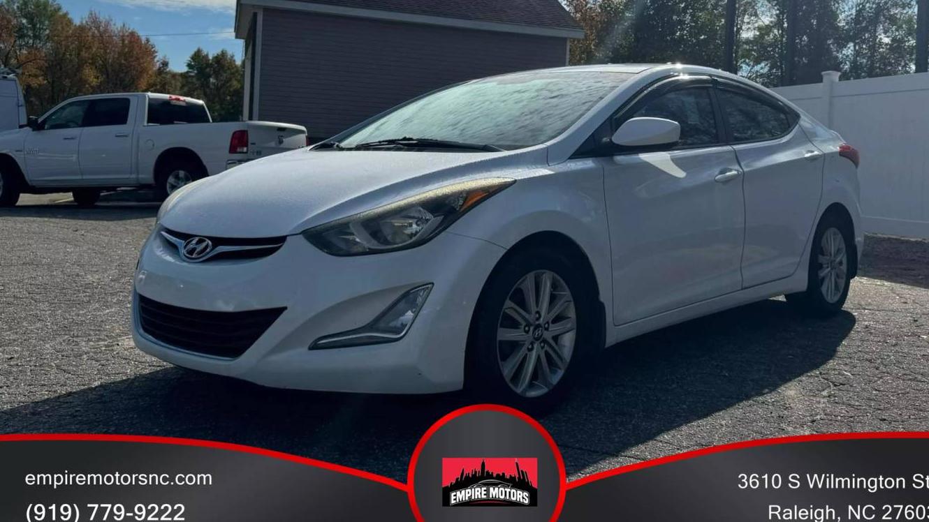 HYUNDAI ELANTRA 2015 5NPDH4AE1FH601506 image