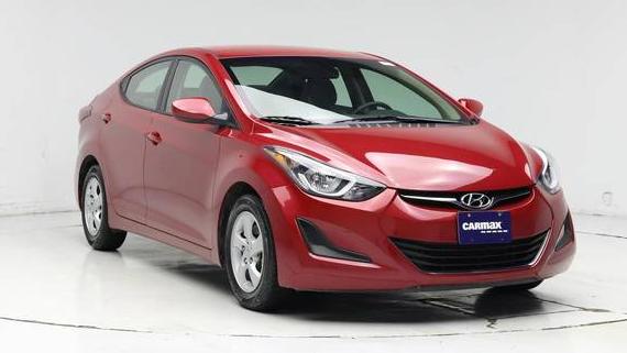 HYUNDAI ELANTRA 2015 KMHDH4AE4FU380078 image