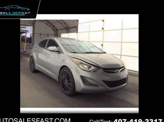 HYUNDAI ELANTRA 2015 KMHDH4AE2FU454386 image