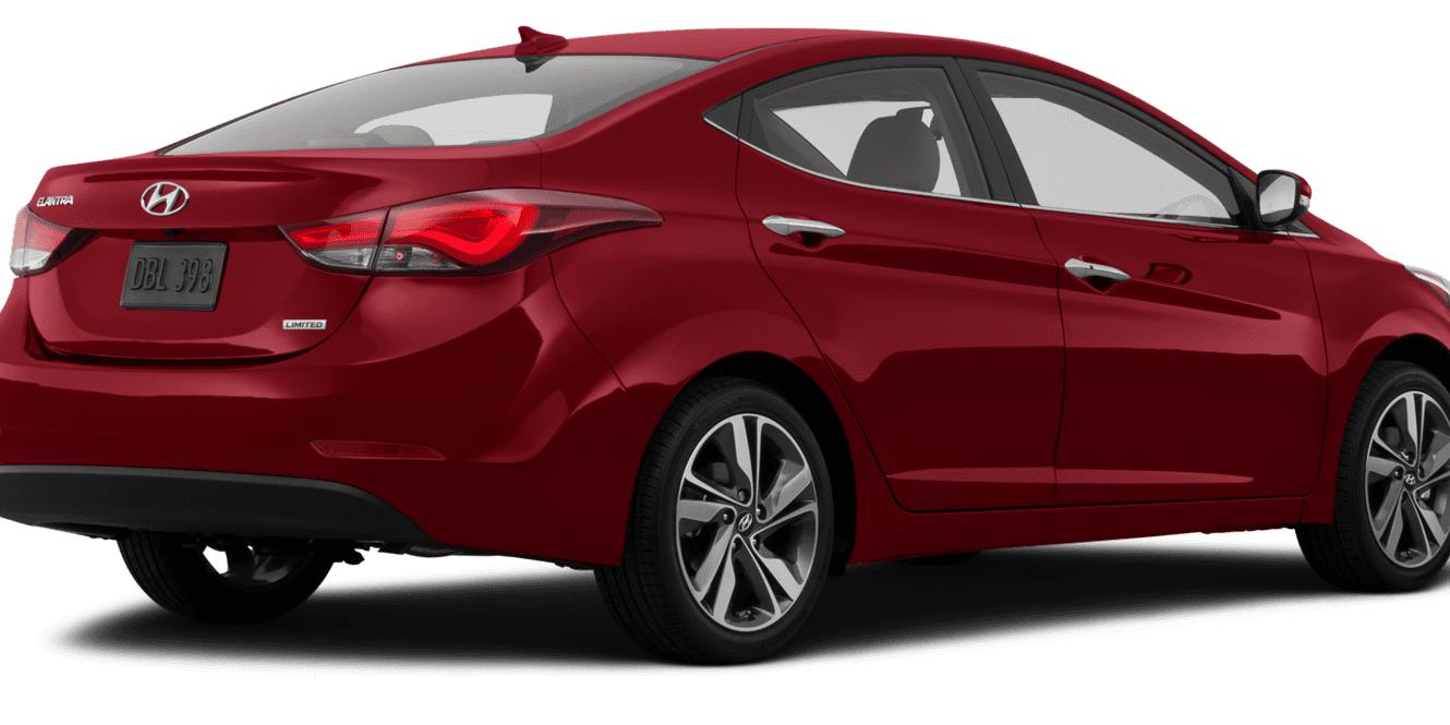 HYUNDAI ELANTRA 2015 KMHDH4AE1FU326219 image