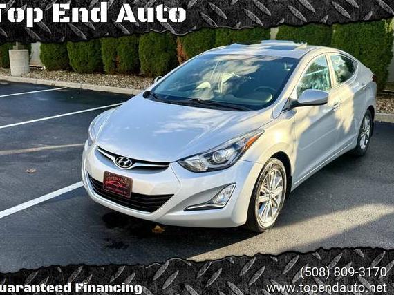 HYUNDAI ELANTRA 2015 KMHDH4AE2FU438298 image