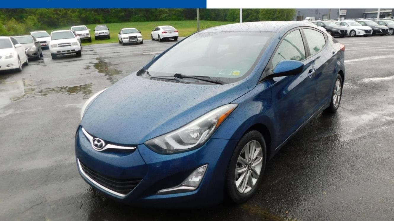 HYUNDAI ELANTRA 2015 KMHDH4AEXFU320936 image