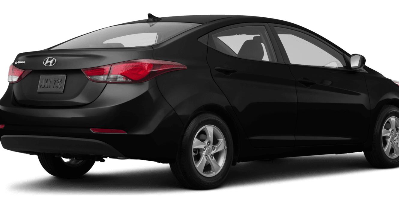 HYUNDAI ELANTRA 2015 KMHDH4AE6FU286011 image