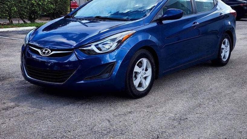 HYUNDAI ELANTRA 2015 KMHDH4AE2FU281551 image