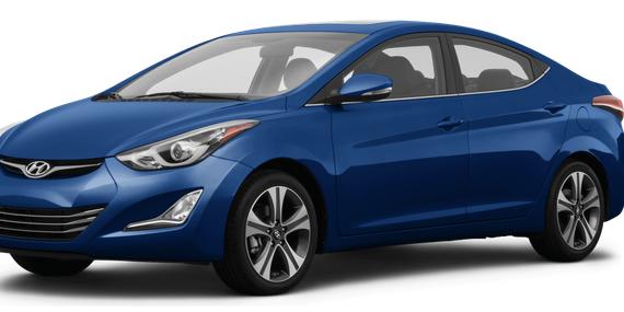 HYUNDAI ELANTRA 2015 KMHDH4AH3FU454083 image