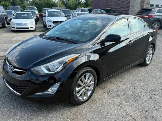 HYUNDAI ELANTRA 2015 KMHDH4AE9FU278873 image
