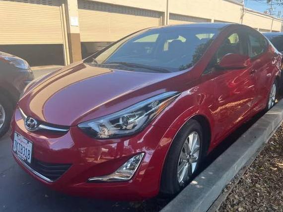 HYUNDAI ELANTRA 2015 KMHDH4AE7FU446705 image
