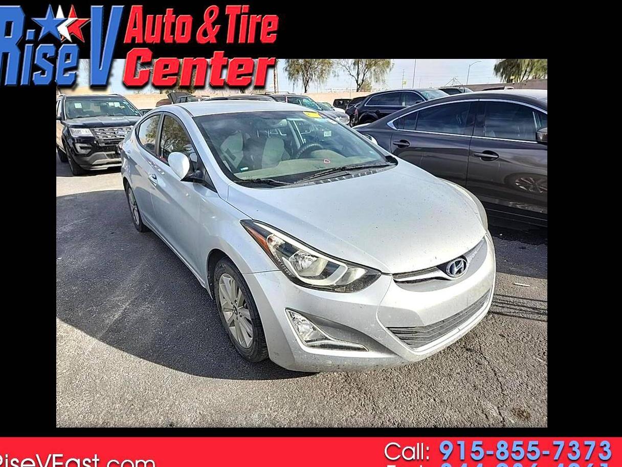 HYUNDAI ELANTRA 2015 KMHDH4AE9FU303142 image