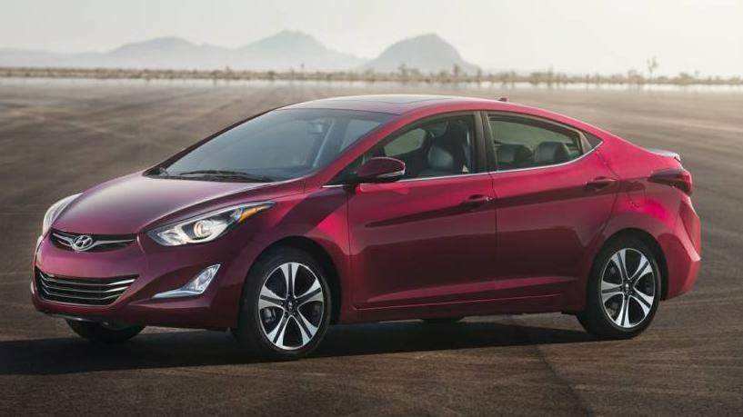 HYUNDAI ELANTRA 2015 KMHDH4AE6FU266602 image