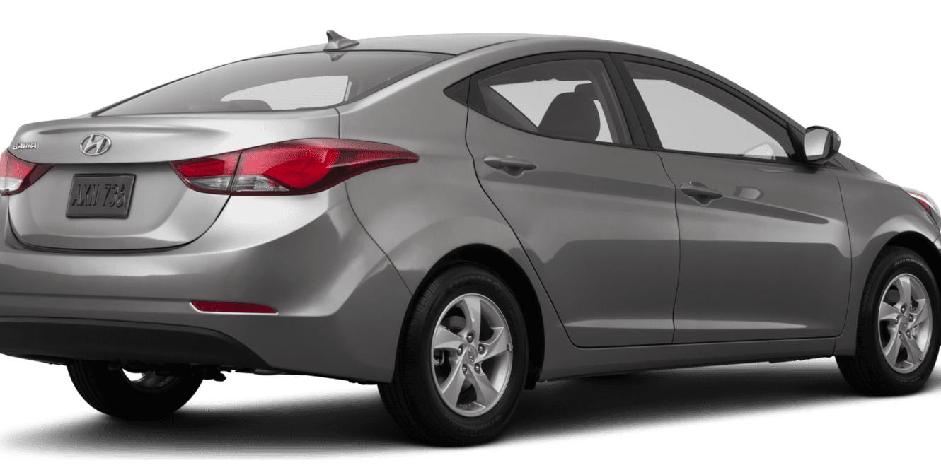 HYUNDAI ELANTRA 2015 KMHDH4AE9FU257988 image