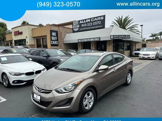 HYUNDAI ELANTRA 2015 5NPDH4AE4FH639778 image